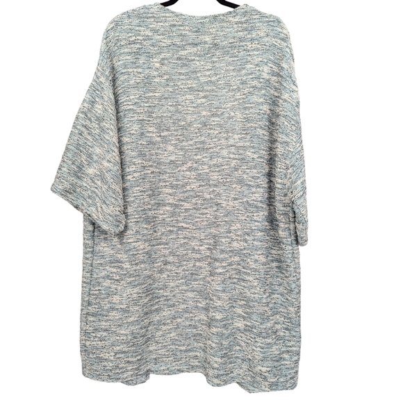 DIVIDED H&M | Women's Open Duster Cardigan| Blk, White, Seafoam Green| Size M - Picture 6 of 10